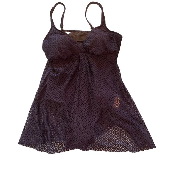 Swim Solutions Swim New Swim Solution Crochet Flyaway Onepiece